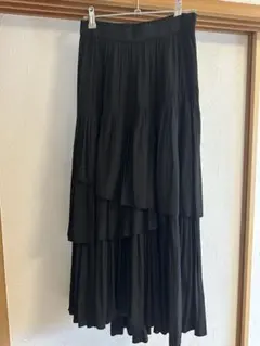 PLST ティアードスカート