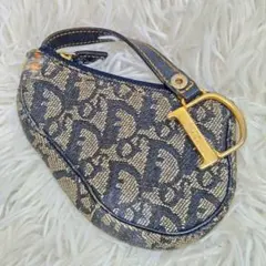 Christian Dior トロッター サドルポーチ
