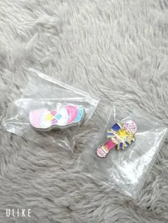アイカツ　プリパラ　ピンズコレクション　 あかりリボン　あかりマイク