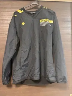 DESCENTE ウォームアップウェア プルオーバー ブラック
