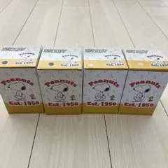 【新品未使用品】Peanuts Snoopy グラスセット 4個