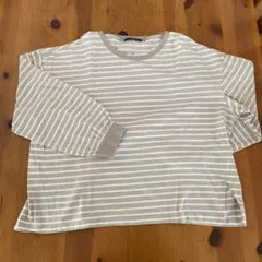 kastane カスタネ ボーダーカットソー 長袖