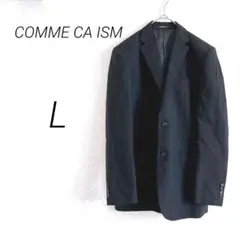 COMME CA ISM コムサイズム　テーラードジャケット L ブラック