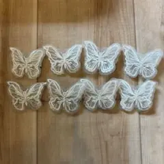 蝶々 ヘアクリップ セット