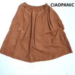 CIAOPANIC　ひざ丈フレアスカート　フリー　ウエストゴム