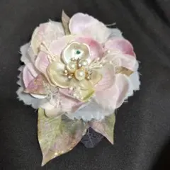 ハンドメイド　コサージュ