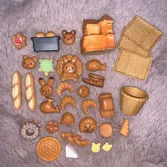 シルバニアファミリー 森の焼きたてパン屋さん 食べ物 セット