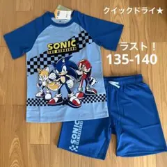 新品▪️H&M ソニック　速乾性　クイックドライ　セットアップ★135 140