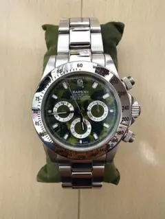 BAPEX デイトナ 迷彩 自動巻き 2026年最新】bapex デイトナの人気アイテム - メルカリ