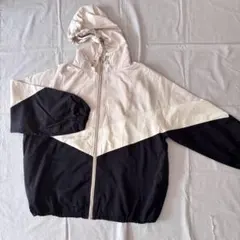 ハニーズHoneys COLZA カラーブロックフードジャケットブルゾンＳサイズ