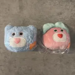 ⭐️即日発送⭐️mojojojo フェイスマスコット 2 くま　うさぎ　2個セット②