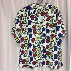 UNION LAUNCH Ron Herman シルク 花柄 シャツFREE UNION LAUNCH Ron Herman シルク 花柄 シャツFREE - メルカリ
