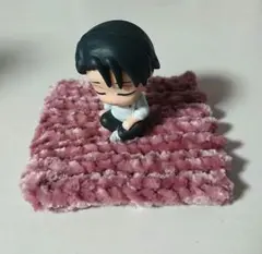 ミニ座布団 約7.5cm ハンドメイド 編み物 るかっぷ座布団 アクスタ敷物