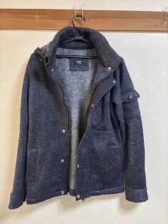 BEAMS HEART フード付きジャケット M ダークグレー