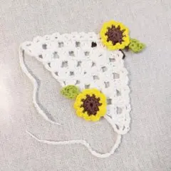 バブーシュカ　ひまわり　コットン糸　8cm　ほわぬい　忍たま　ナンジャ　ぬい服のサムネイル