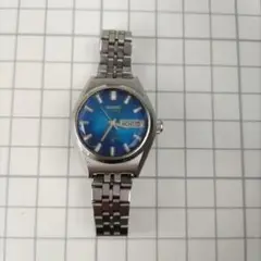 ☆SEIKO 自動巻レディース腕時計 青文字盤 2706−0340 ヴィンテージ