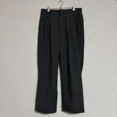 LANDS'END 90's グレー スラックス USA アメリカ ウール100のサムネイル