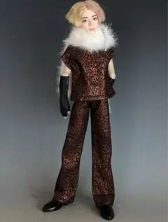 BTSドール服　＊ラメノースリーブセット(手袋付き)＊