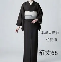 新品正絹本場泥大島　よろけ間道　⑩( 訪問着、黒留袖、袋帯なども出品) 2026年最新】泥大島 着物の人気アイテム - メルカリ