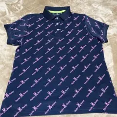 Psycho Bunny サイコバニー　ポロシャツ M ネイビーのサムネイル