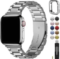 Fullmosa Apple Watch用 ステンレスバンド 42/44/45m