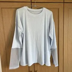【新品未使用】グリーンパークス レディースシースルーカットソー フリーサイズ