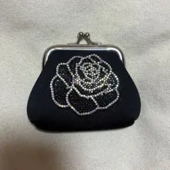がま口財布 バラ