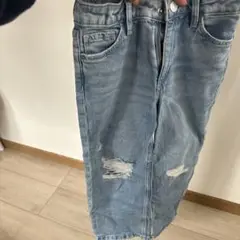 H&M ワイドパンツ 110 (5T) ストレッチデニム