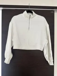 クロップドハーフジップ　H＆M