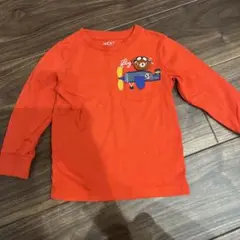 NEXT 赤/オレンジ長袖カットソー 飛行機 サイズ2-3years old