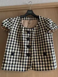 ギンガムチェック　トップス
