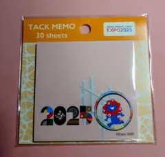 ミャクミャク　EXPO 2025 付箋メモ 30枚入り