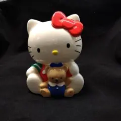 サンリオ ハローキティ 大きな貯金箱 ギャル レオパード 豹柄 レア