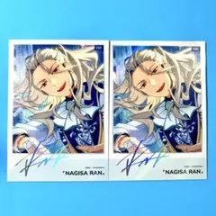 あんスタ 中国 星幻時序 チェキ カード ポラロイド 2点セット 乱凪砂