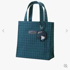 極美品　ファミリア　チェットトートバッグ　正方形