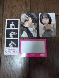 ルセラフィム チェウォン　トレカ　フォトブック　ON-OFF