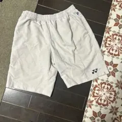 YONEX ハーフパンツ ライトグレー