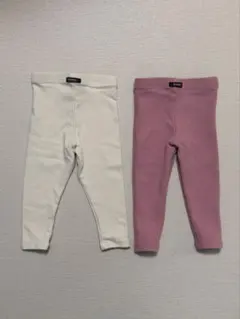 konny Modal ウルトラソフト 裏起毛レギンス 10分丈 2点セット