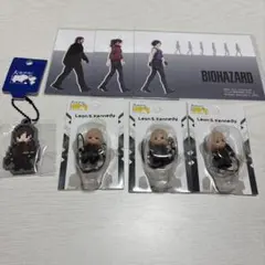 大カプコン展》バイオハザード アクリルブロック+α 5点セット レオン