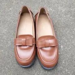 ローファー　しまむら　mir..×ririka　リボン　 　Lサイズ