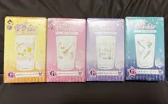 セーラームーン ガラスコップ 4個セット