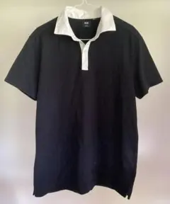 美品　ポロシャツ　ＸＬ　ブラック　メンズ　セオリー　黒　ドライ　ユニクロ　ポロのサムネイル