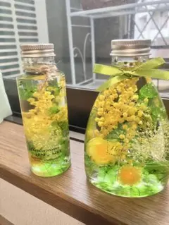ハーバリウム ♡ミモザの森〜2本セット❣️
