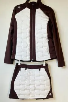 ☆DESCENTEGOLF ☆ダウンジャケット&スカートセット