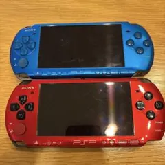 PSP本体セット 青 赤 黒