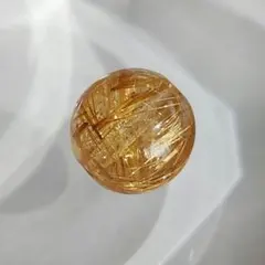 リ*ト様 高品質 天然石 ブロンズ ゴールド ルチル クォーツ 376i 7.7