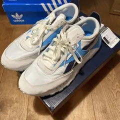 売り切り値下げ　Reebok CL Legacy ホワイト/ブルー 28.5cm