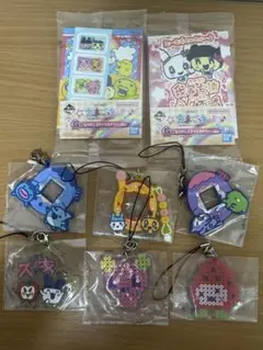 1番くじ たまごっち G賞 F賞 ラバーチャーム ステーショナリー