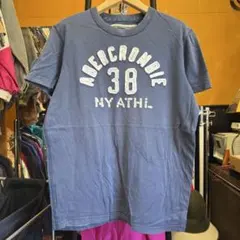 アメリカ古着 Abercrombie & Fitch ネイビー Tシャツ