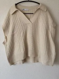 ZARAニットベスト